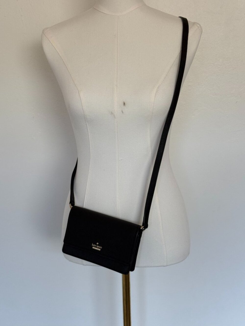 Kate Spade Purple Leather Mini Crossbody Bag | Excellent Condition